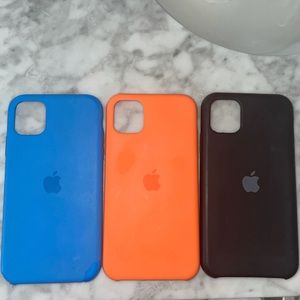 iPhone 11 silicone apple phone case.